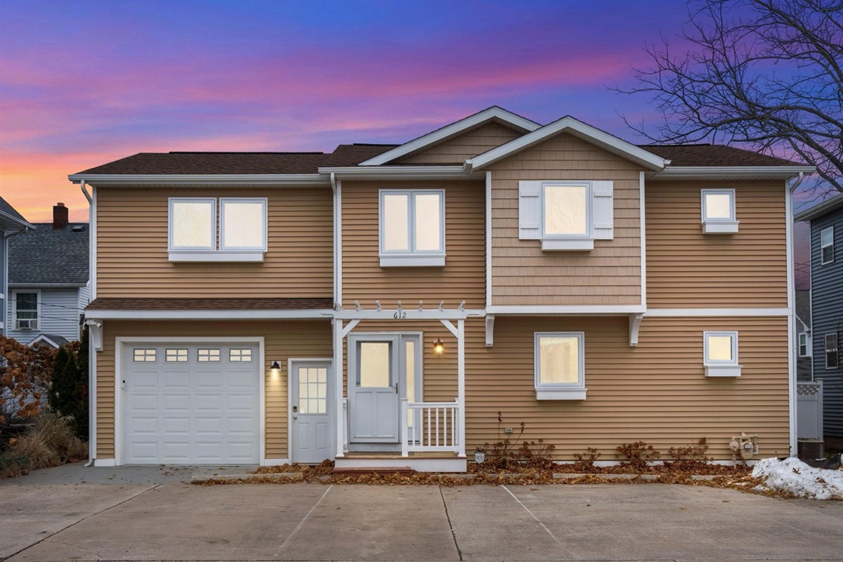 Exterior view of our beach cottage  "Great place for friends or family! Beautiful home, has everything you need to have a good time also, spotless!"