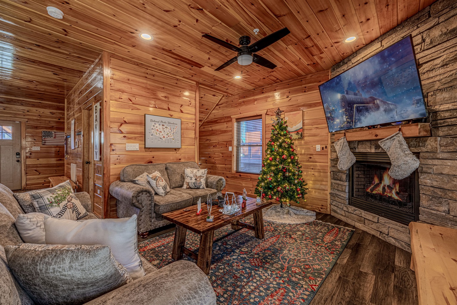 Every corner feels like Christmas at Mountain Dream!