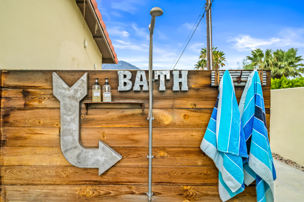 Outdoor shower