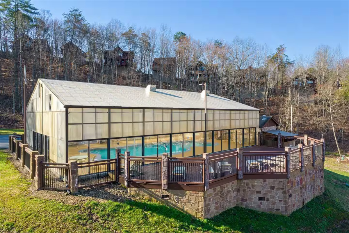 Hidden Springs Resort indoor heated pool available all year round!!!