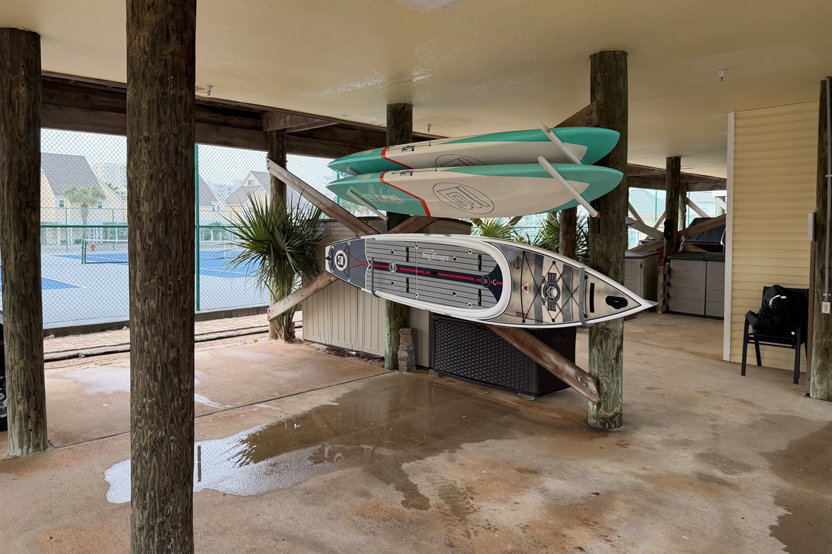Paddleboards for you to use - so much fun!