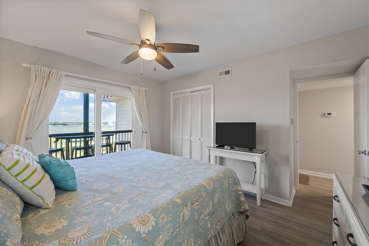 Plenty of clothing storage in Master bedroom