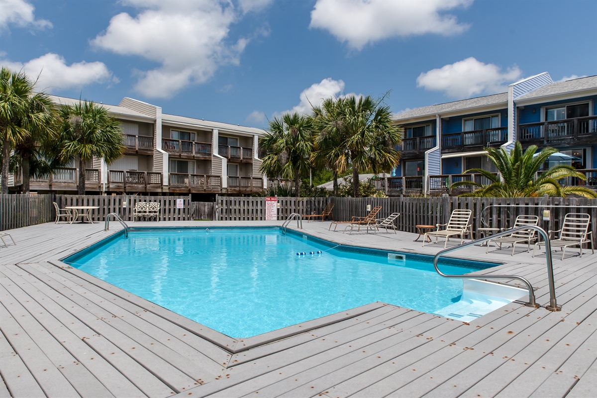 Courtyard pool