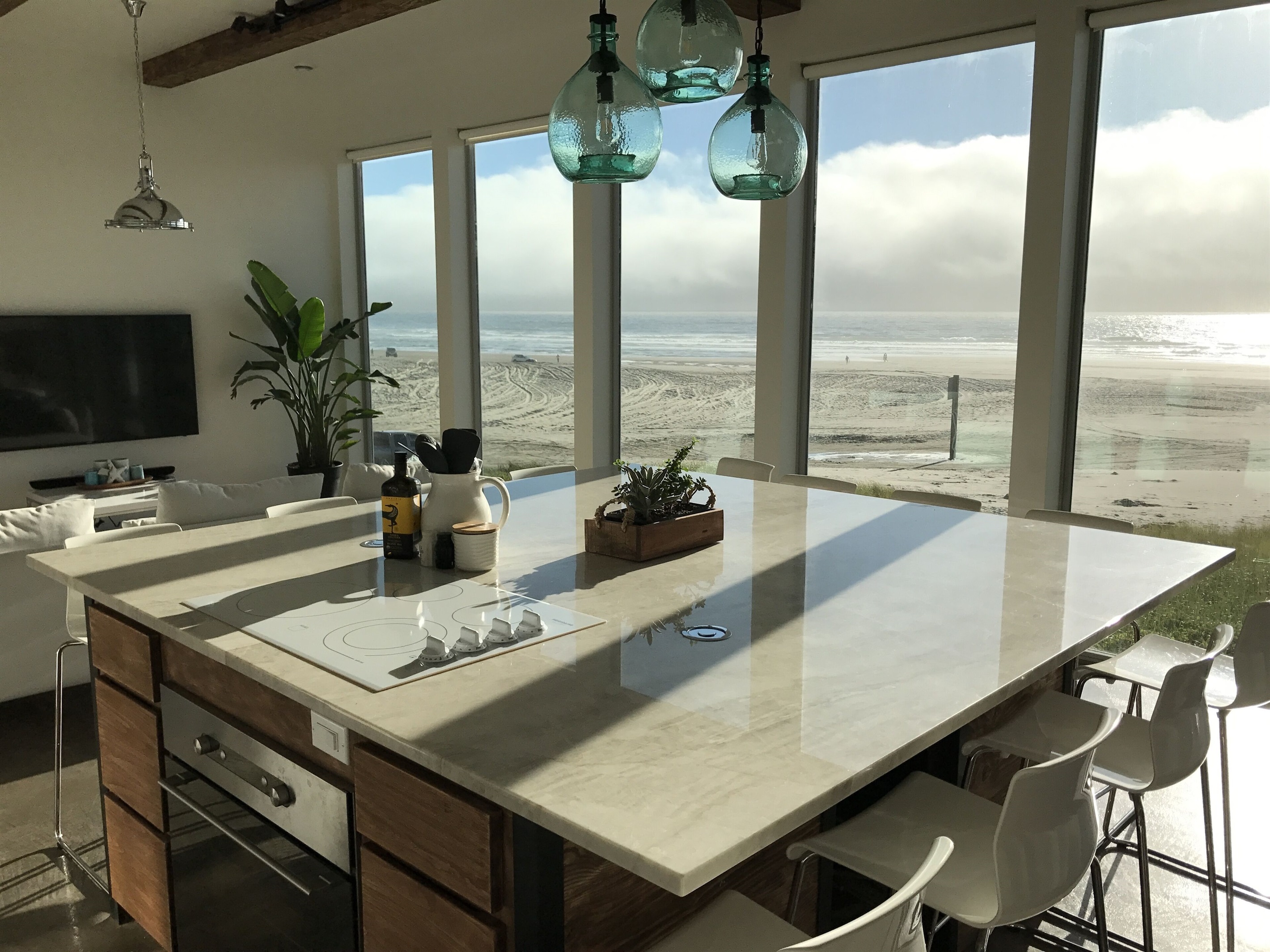 Ocean views from every seat