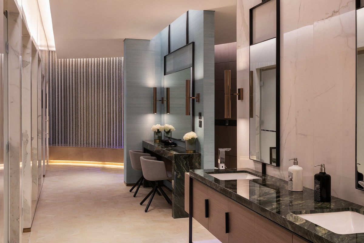 Spa with additional charges for wellness services