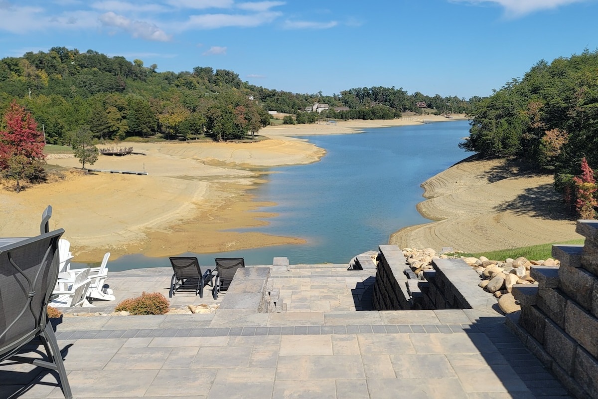 What the lake looks like in Mid October