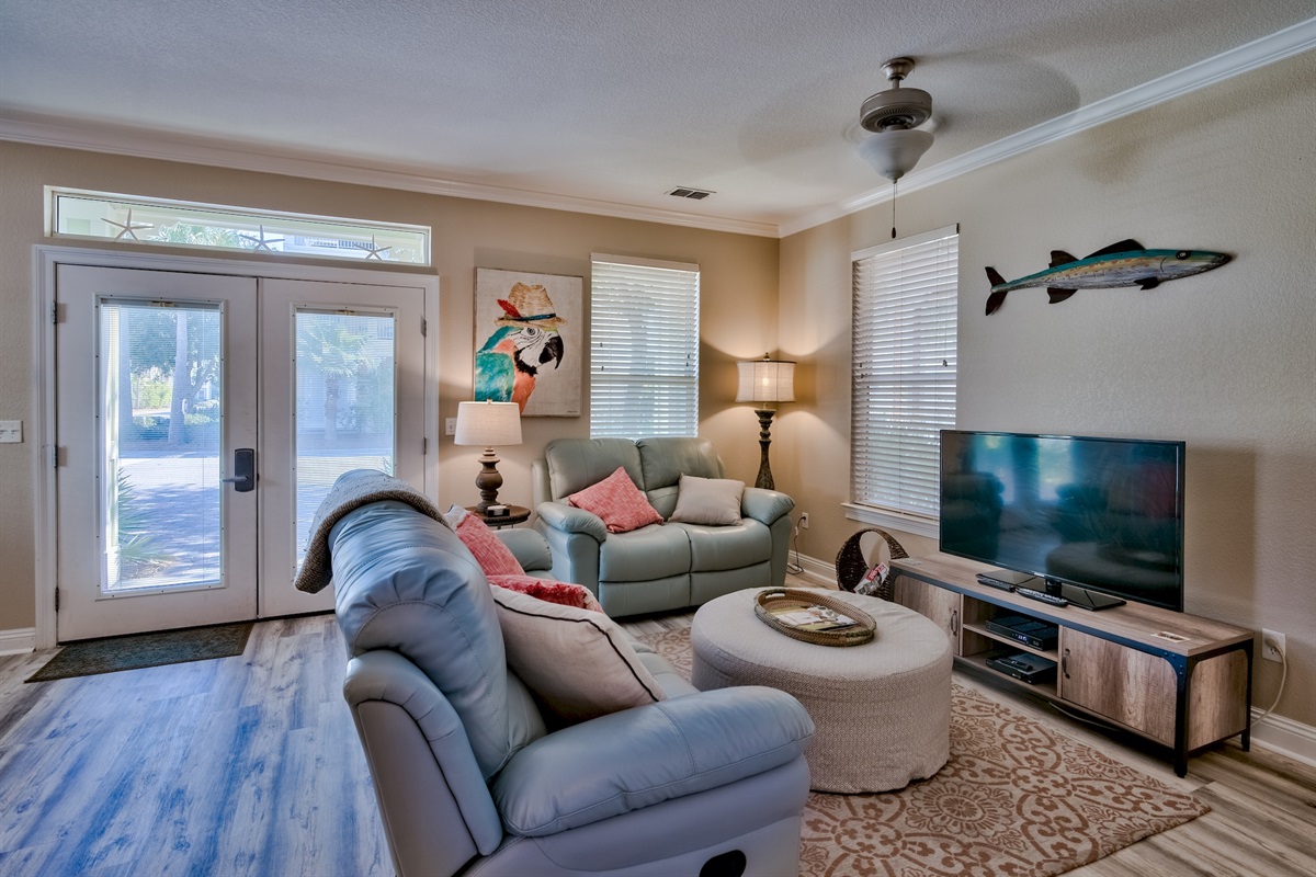 Living Room 1: (First Floor) A perfect space for unwinding after a long day, enjoying movie nights or simply lounging.