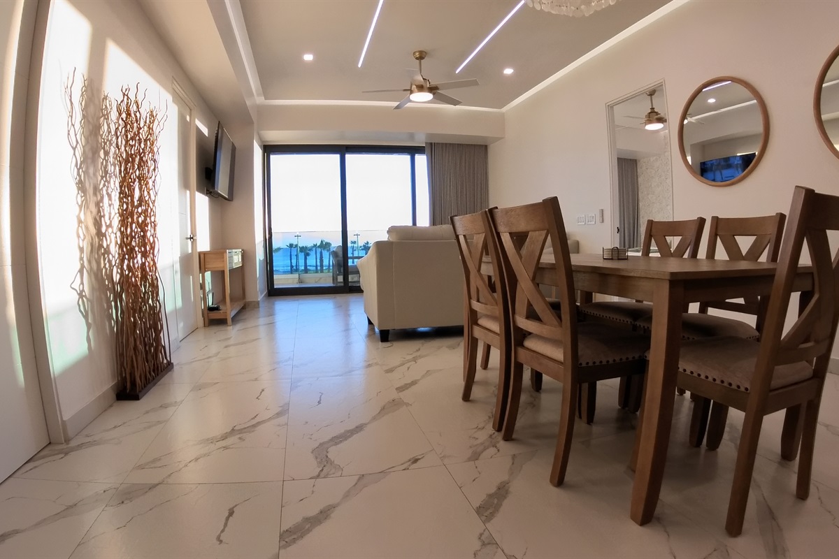 View as you walk into the Condo