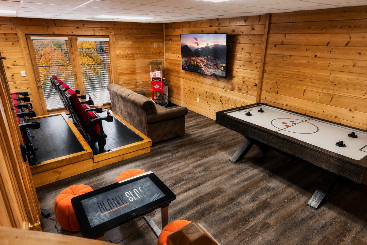 Our game room features an Infinity Game Table- play all your favorite board games electronically! We also offer air hockey.