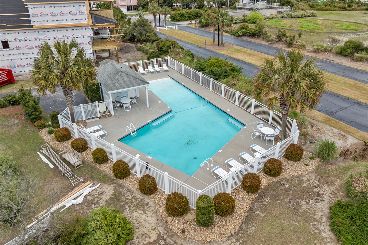Enjoy the community pool throughout your stay!
