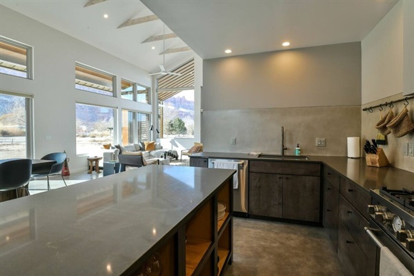 Modern Gourmet Kitchen