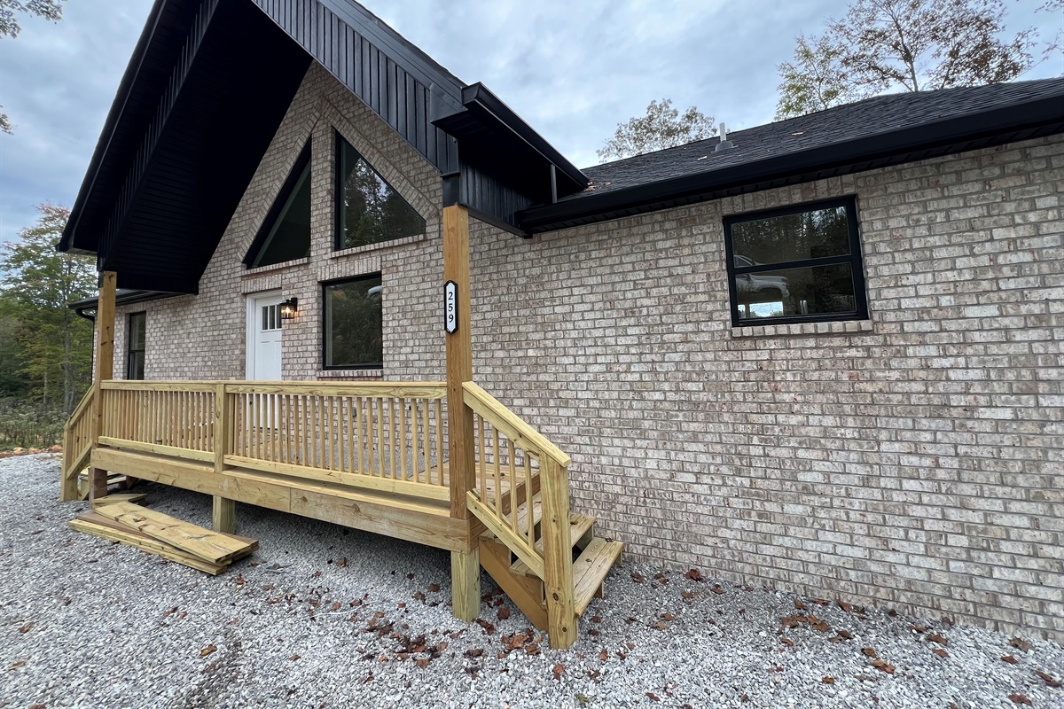 Easy access front door