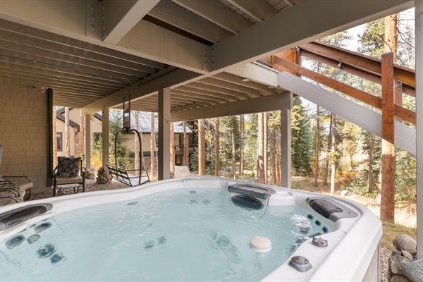 Hot tub view