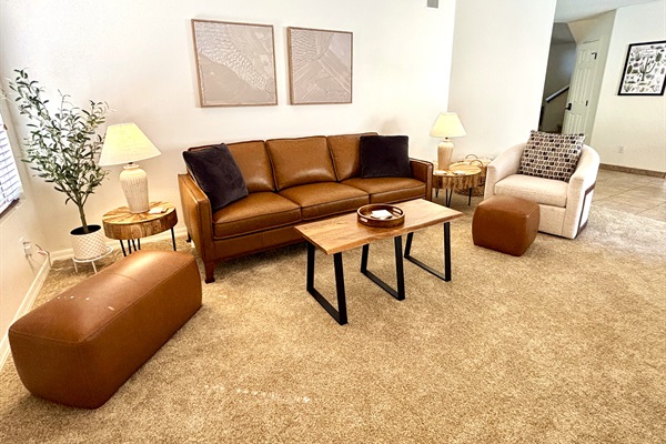 One side of the large family room