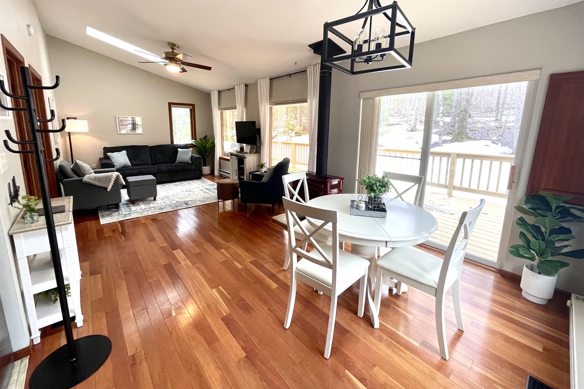 Right at entrance-Dining room to living room