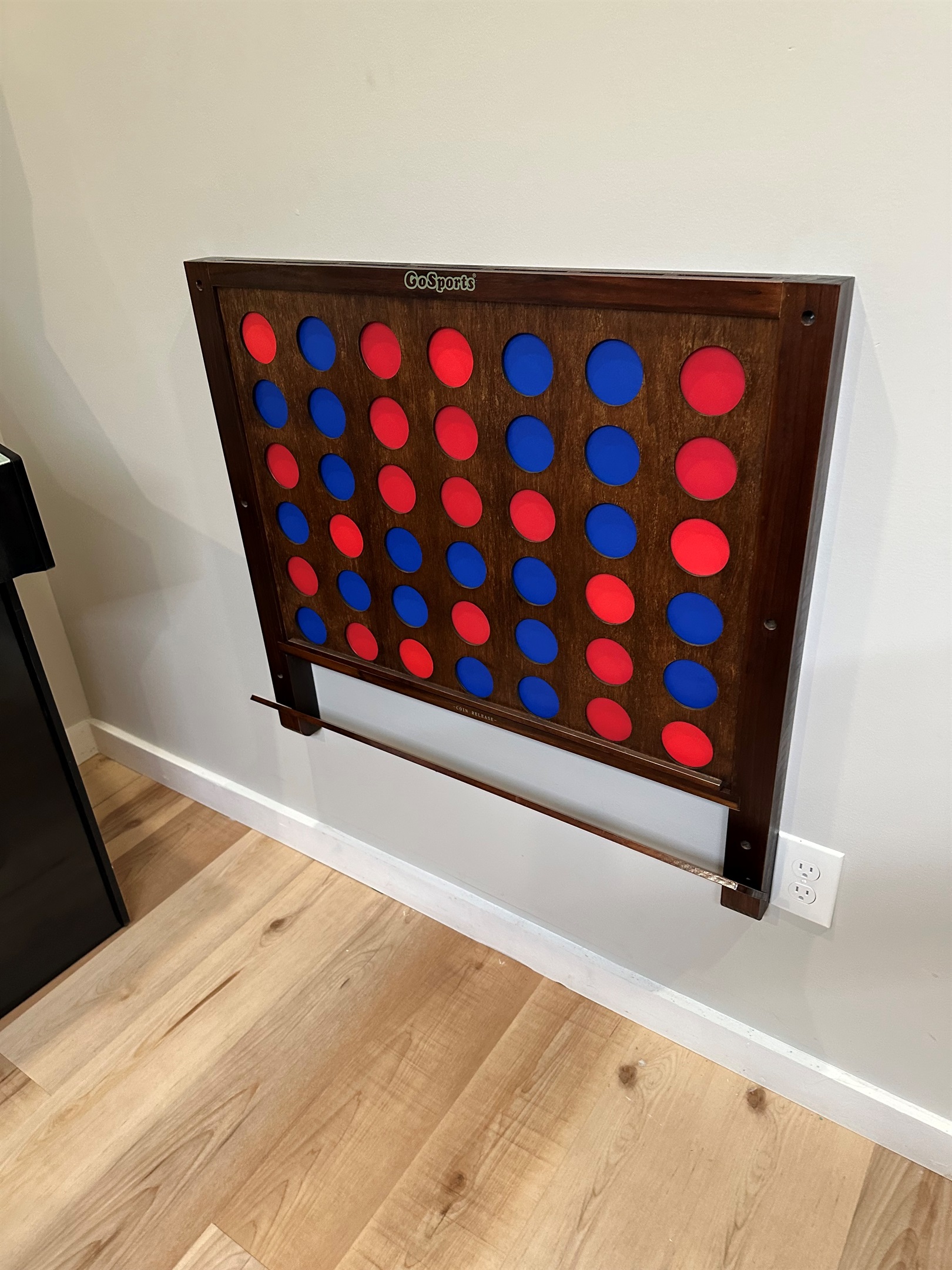 Our game room features a row-matching game, providing hours of interactive fun for guests of all ages.