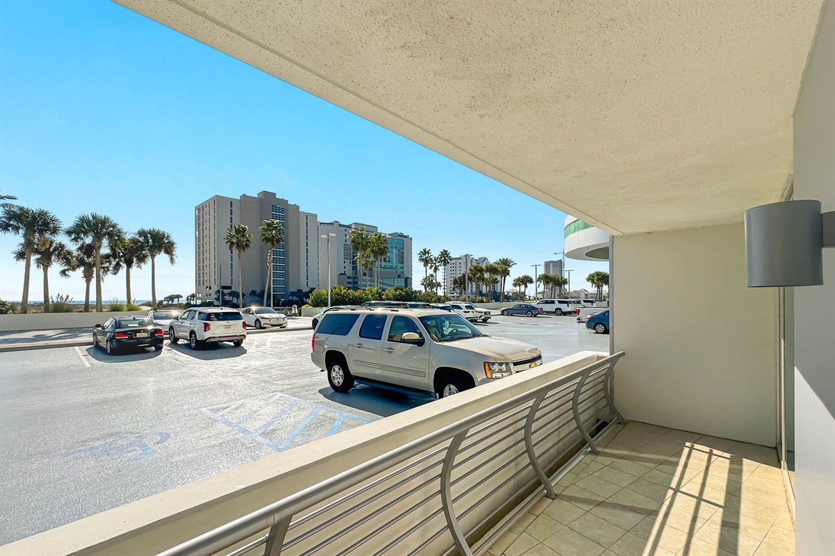 The perfect blend of convenience and luxury. Secure, spacious parking with beautiful resort surroundings.