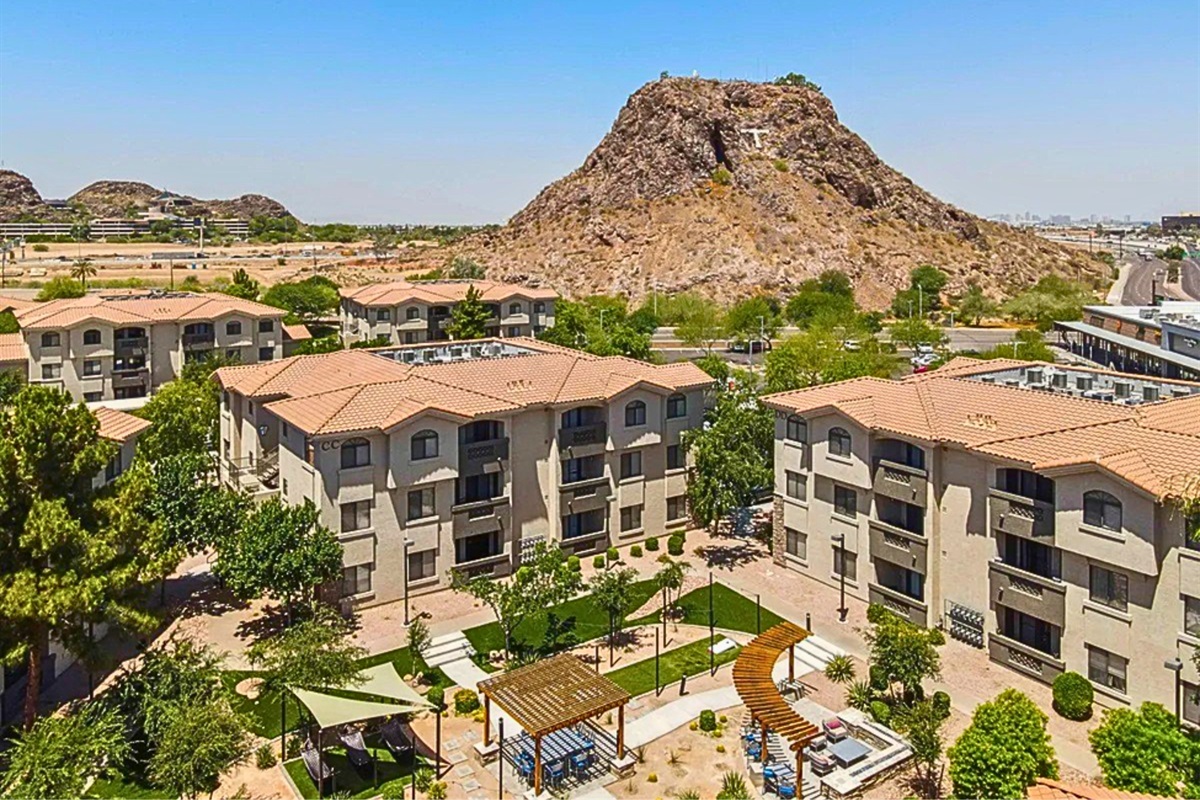 Enjoy scenic mountain views and lovely outdoor spaces