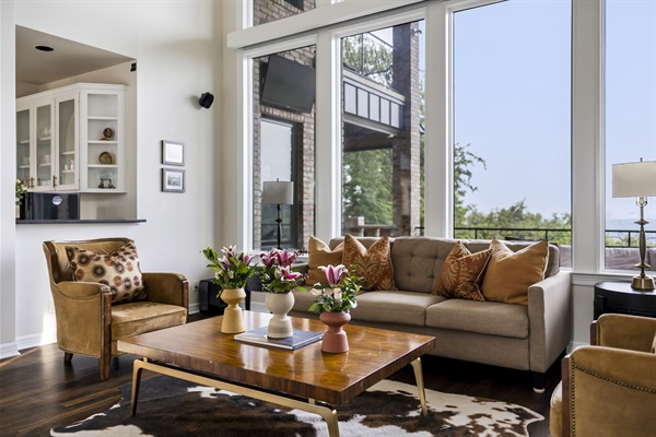 Living room includes a King pullout.