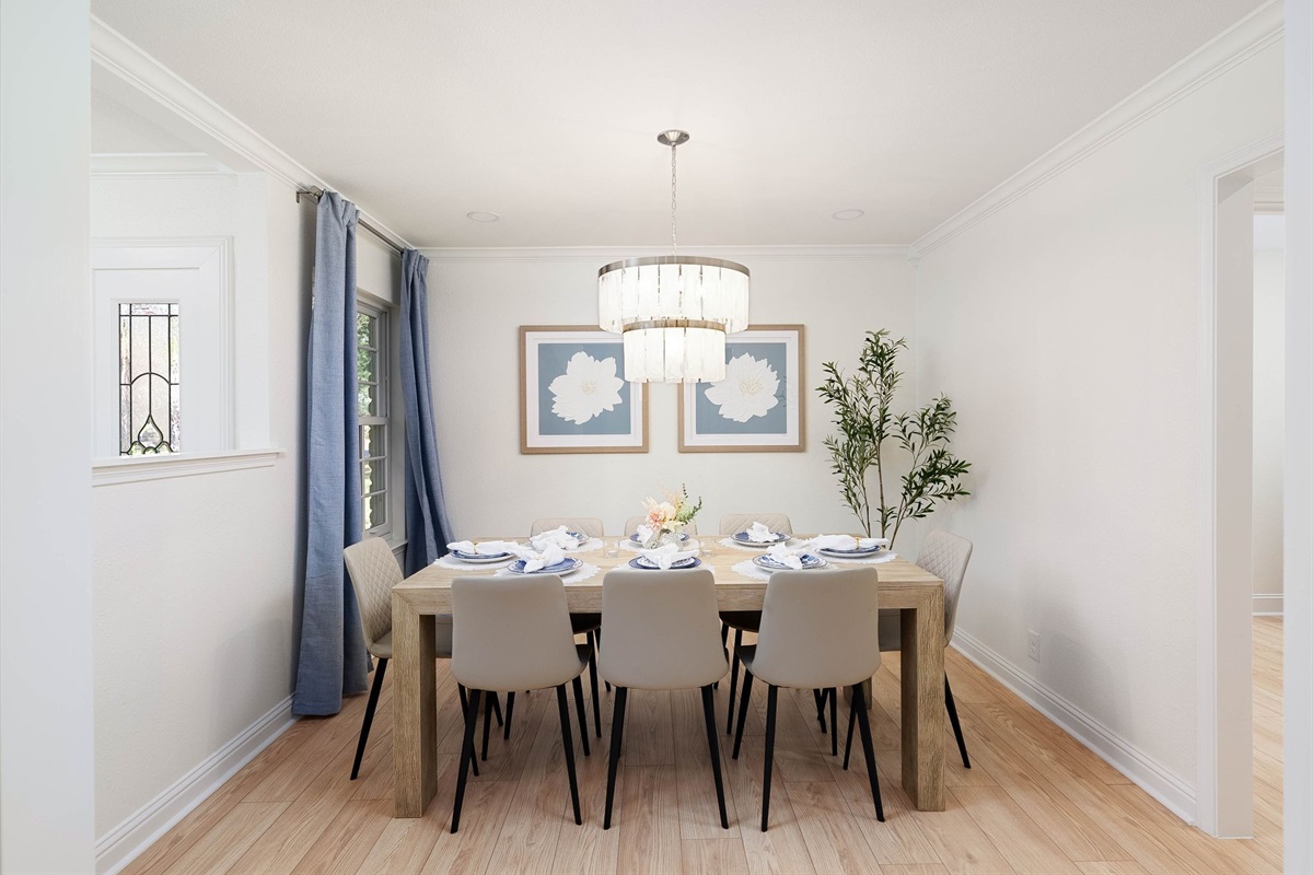 Elegant dining room