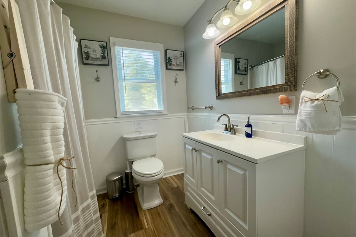 Bathroom #1 with walk in shower