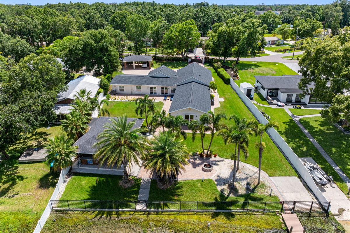 Aerial View of the Neighborhood