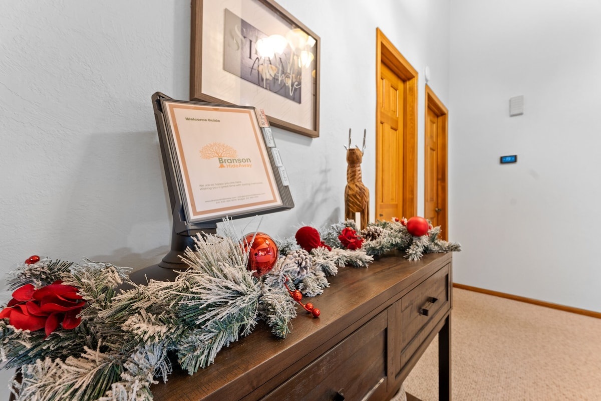 Enjoy the Christmas decor from the first weekend of November