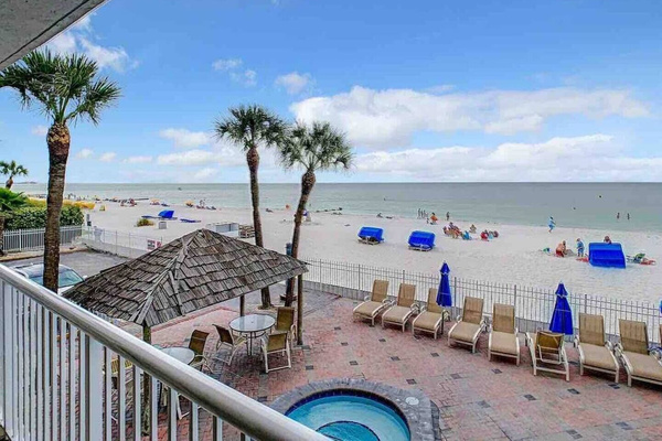 View from your private balcony