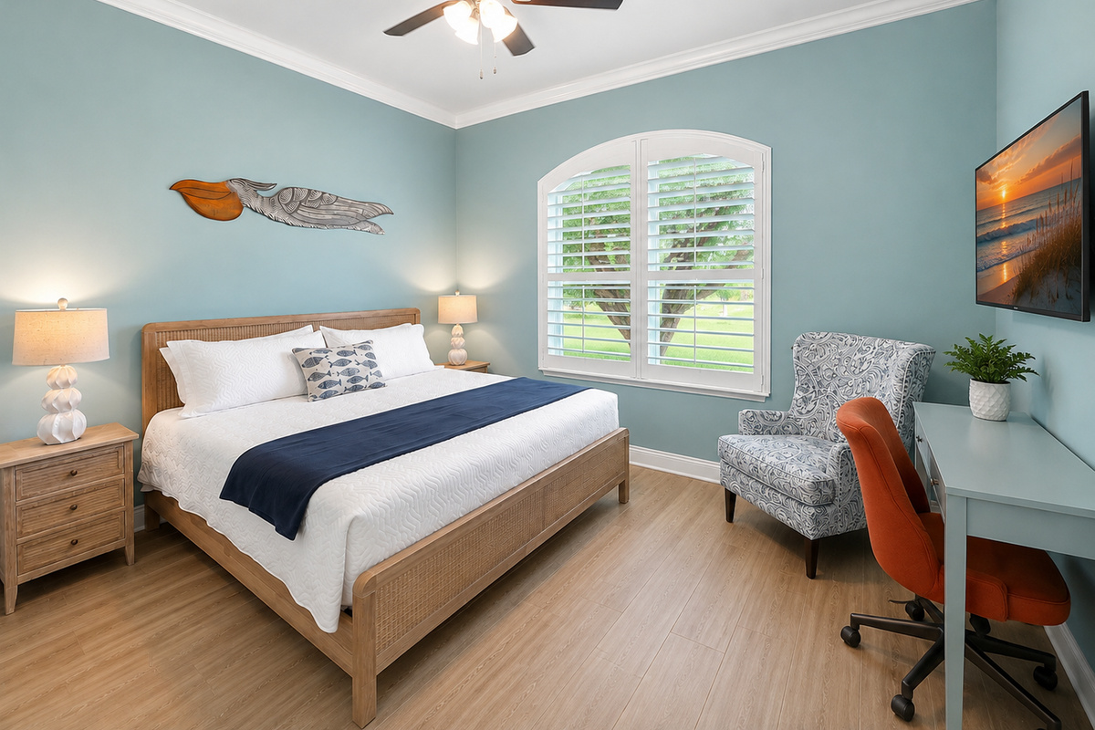 Pelican King Bedroom 