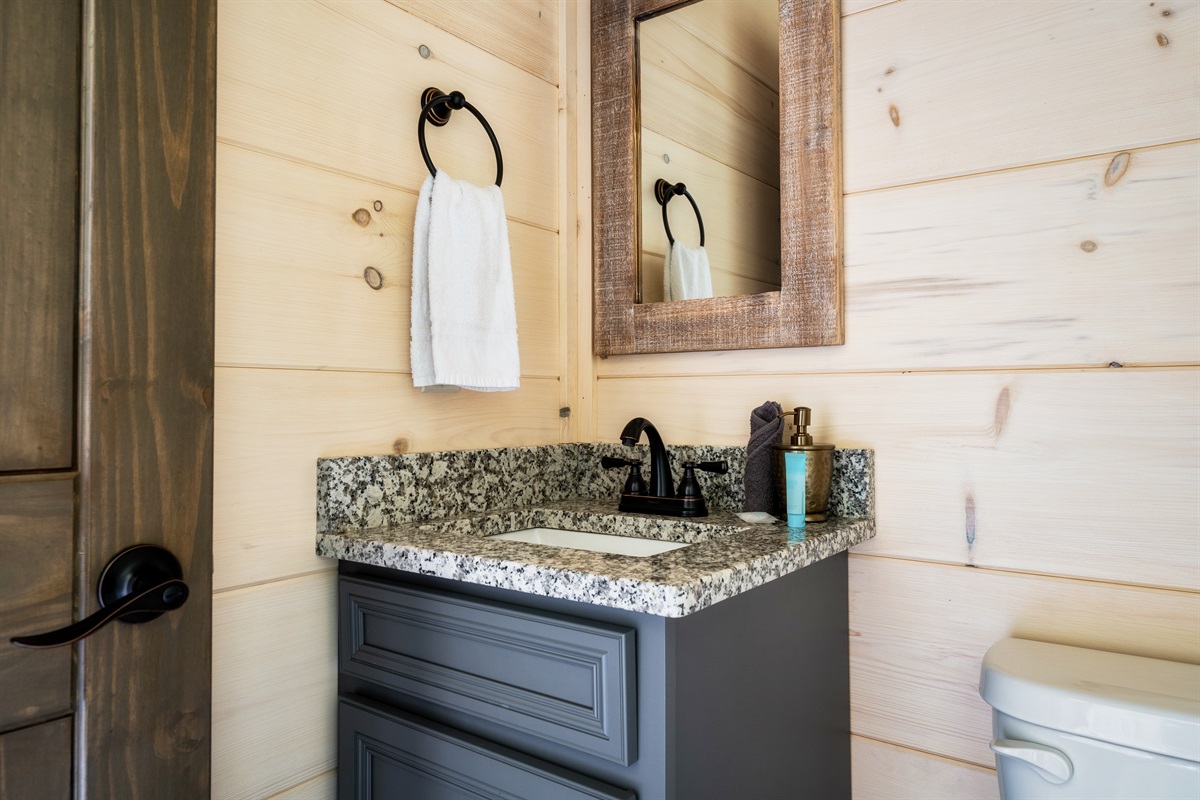 Half bath available in the first floor