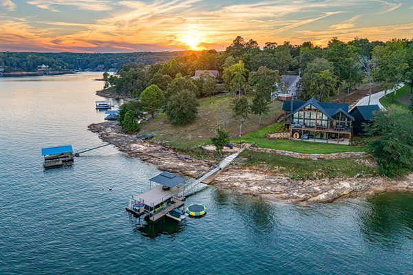 Another beautiful shot at sunset.