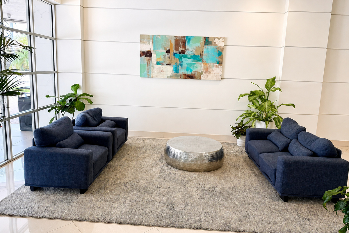 Condominium lobby 