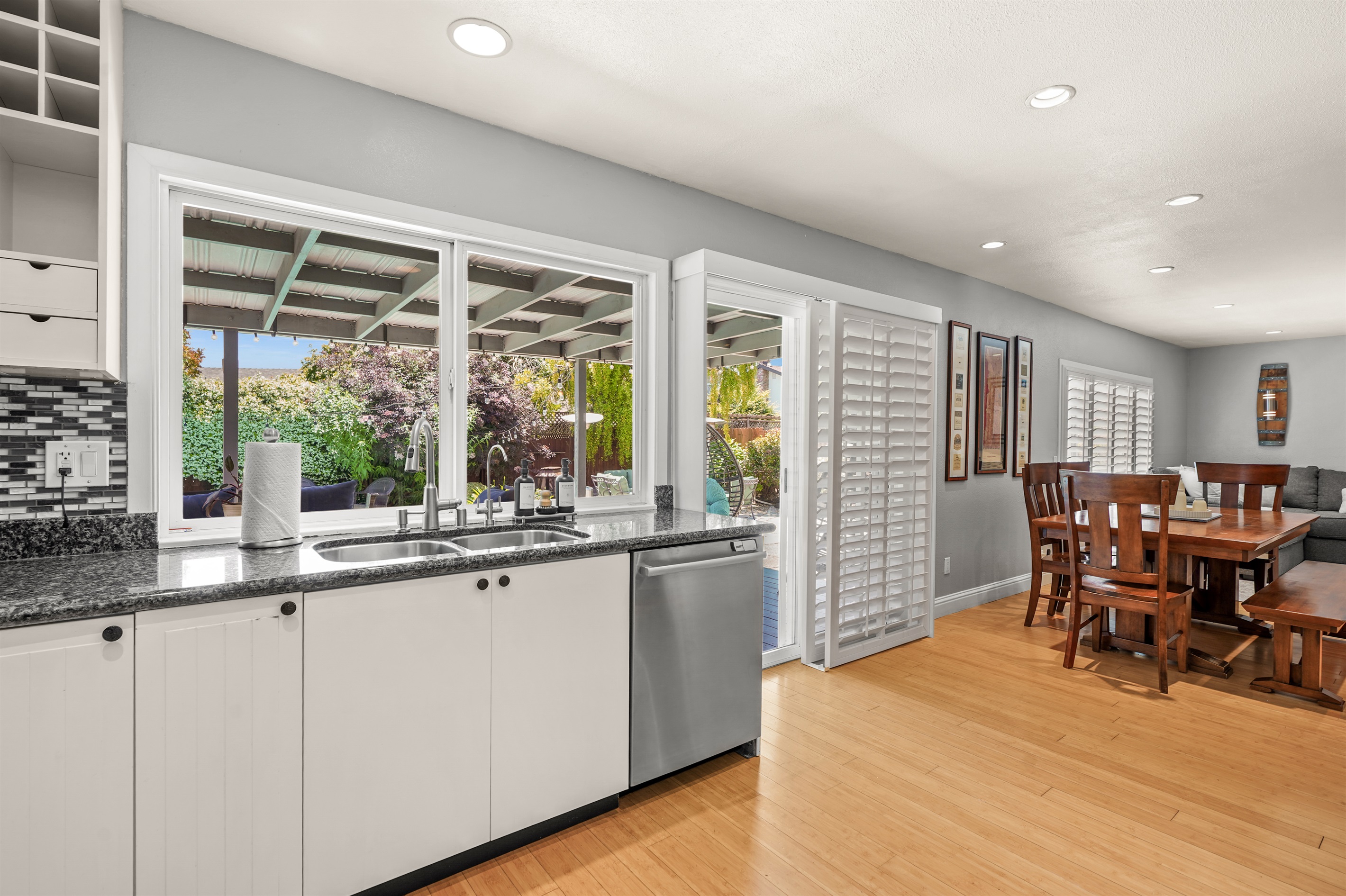 Fully equipped kitchen with modern appliances, ample counter space, and everything needed to prepare meals during your stay.