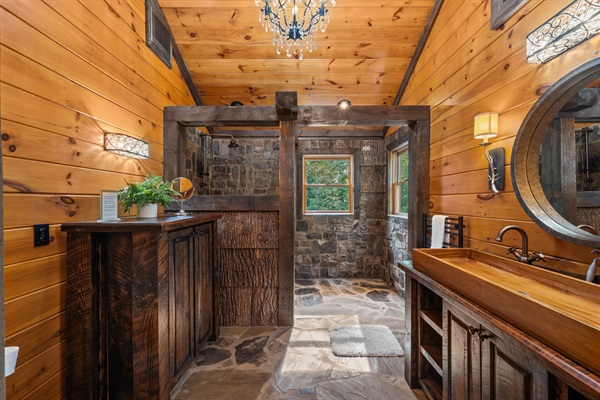 Master bathroom
