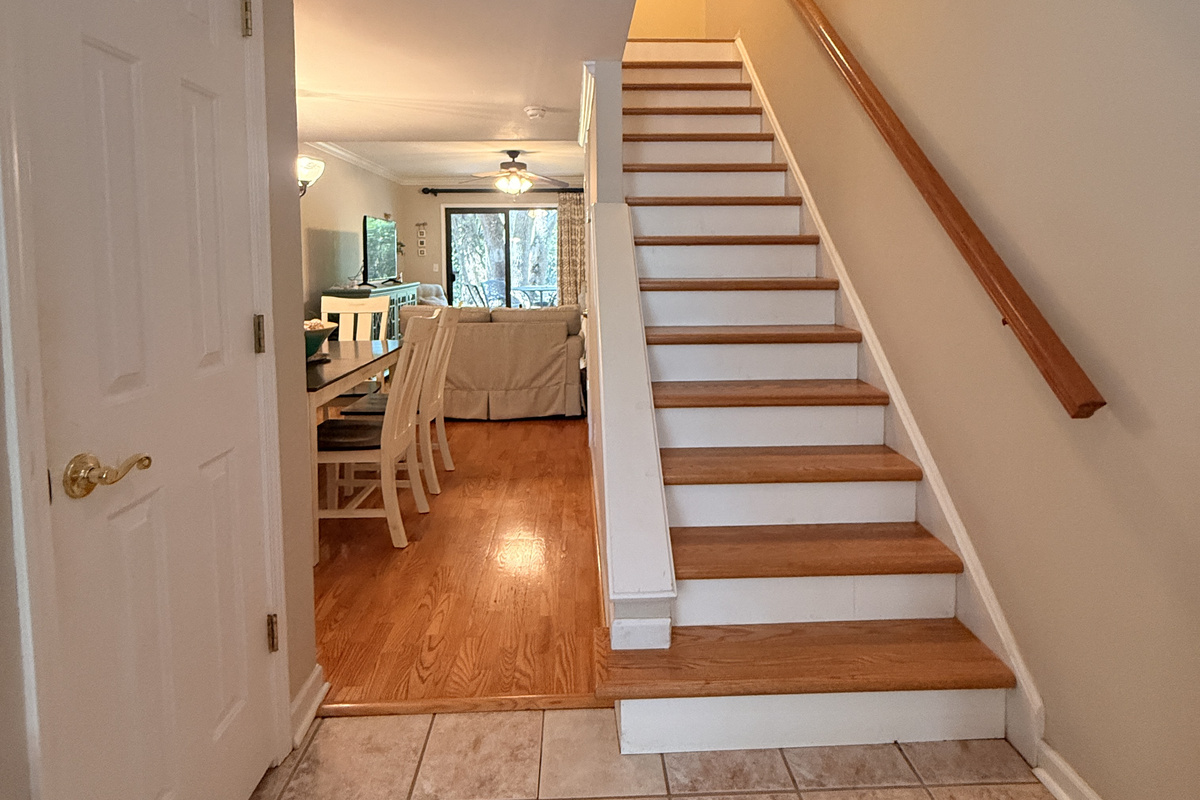 Stairs to the bedrooms