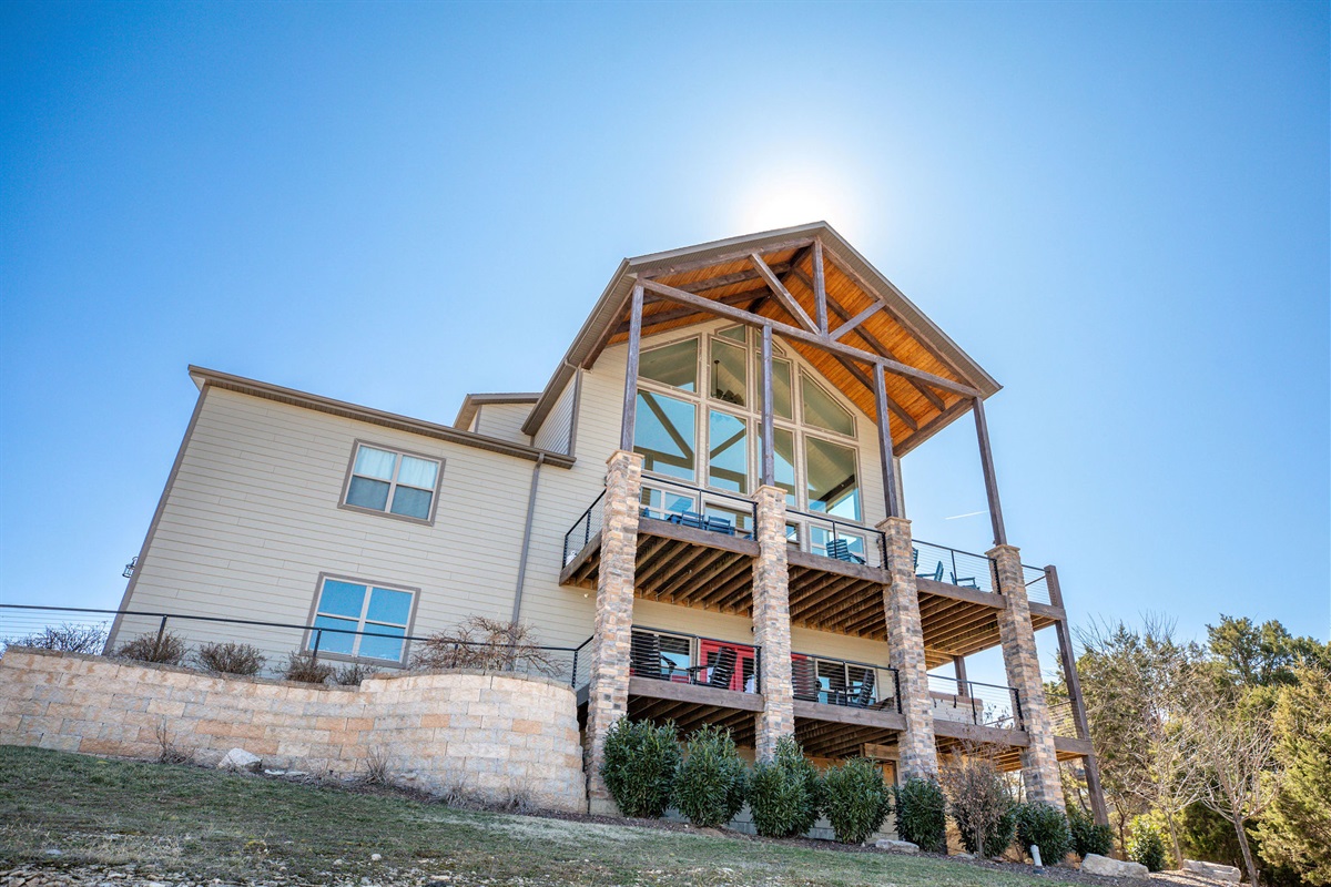 3 story home with a private elevator!