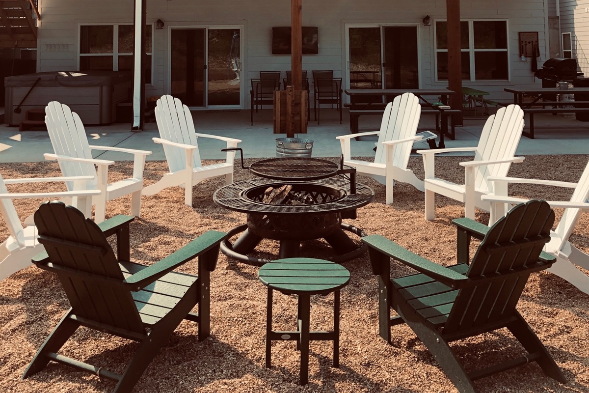 Chat around the firepit