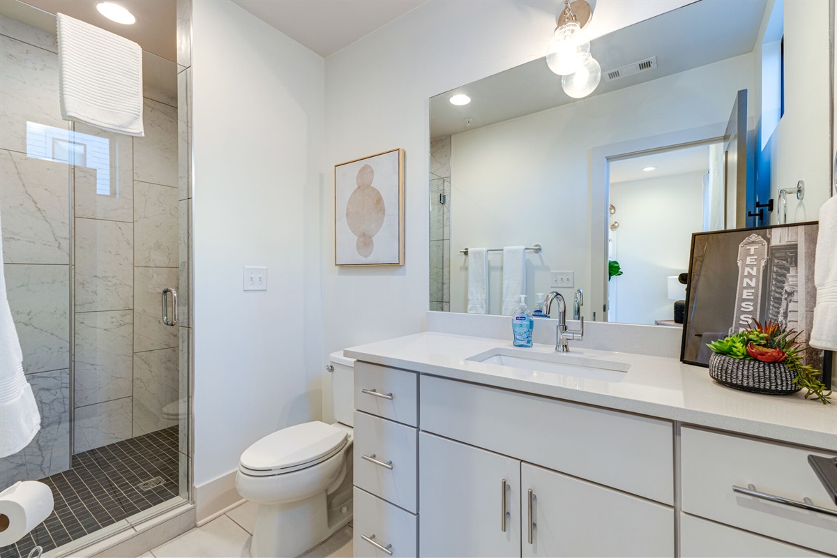 3rd Floor Bedroom with Queen over King Bunk with Ensuite Bathroom