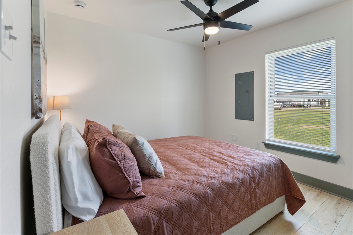 Bedroom 2 with a queen bed