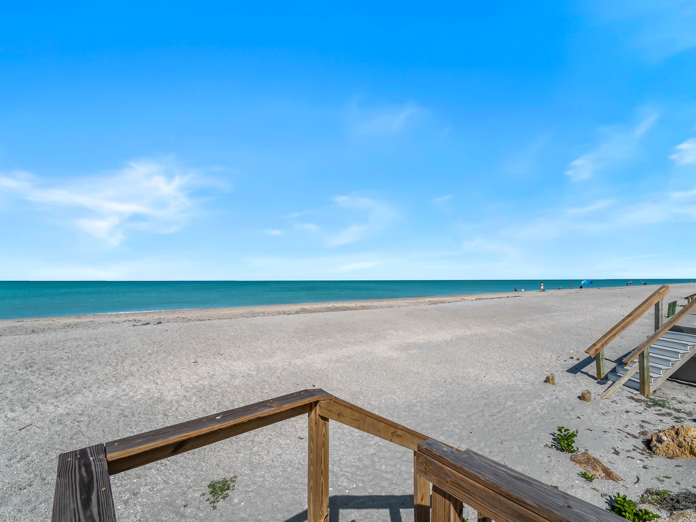 Private Beach for Both Units