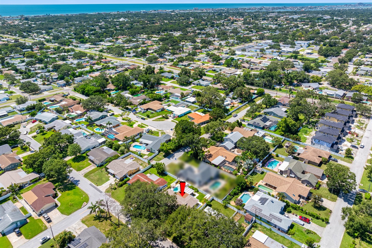Aerial View of the Neighborhood