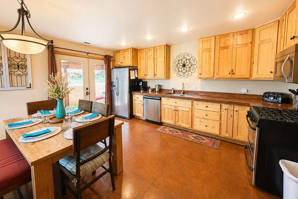 Kitchen and Dining Area