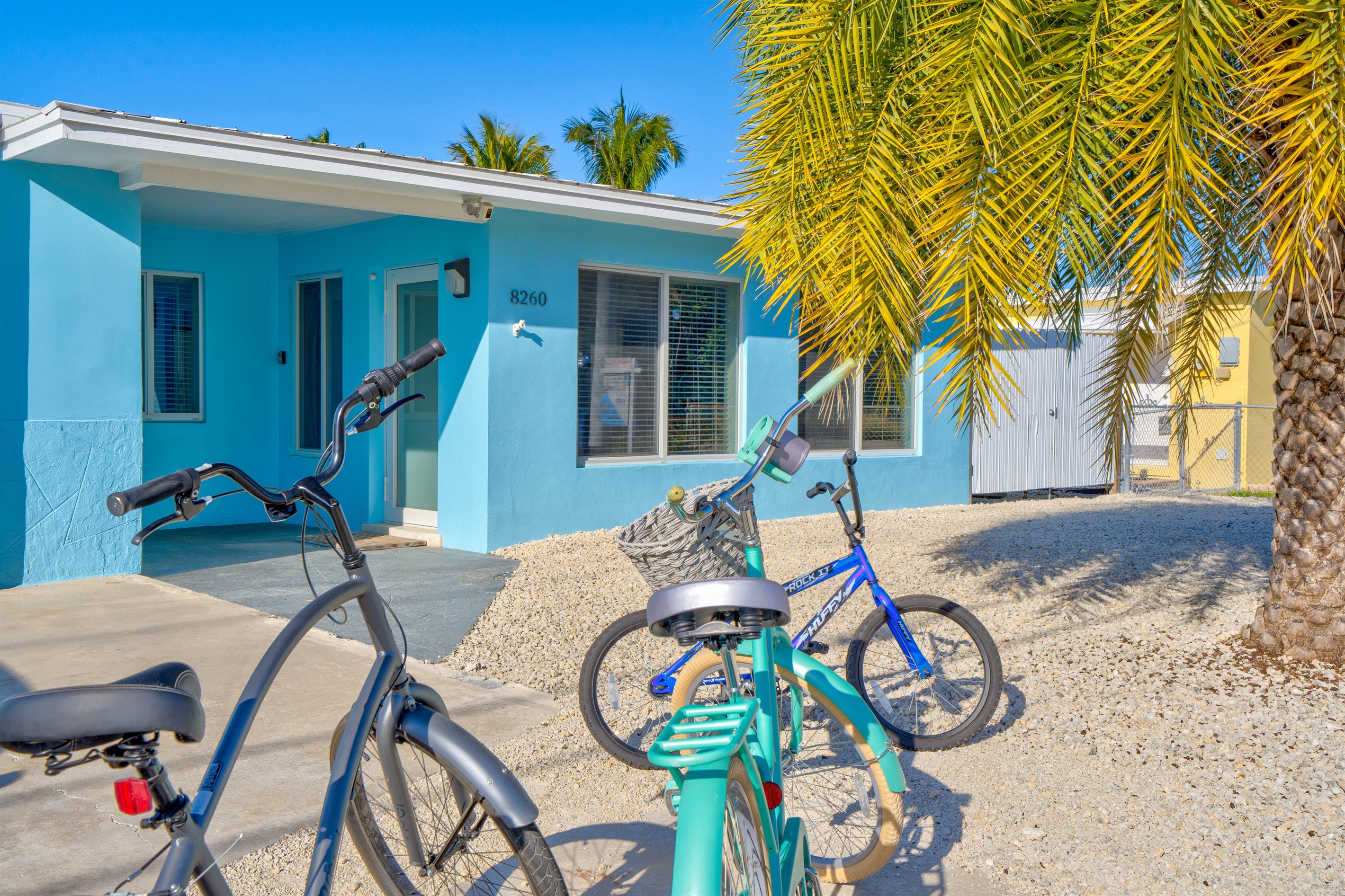 Bikes and other amenities to make your stay a blast.