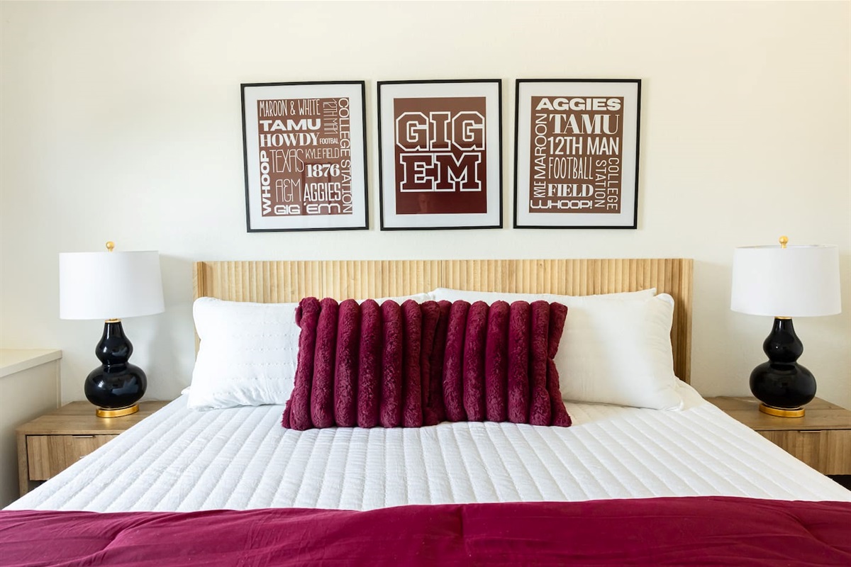 Bedroom # 4 - Your bed