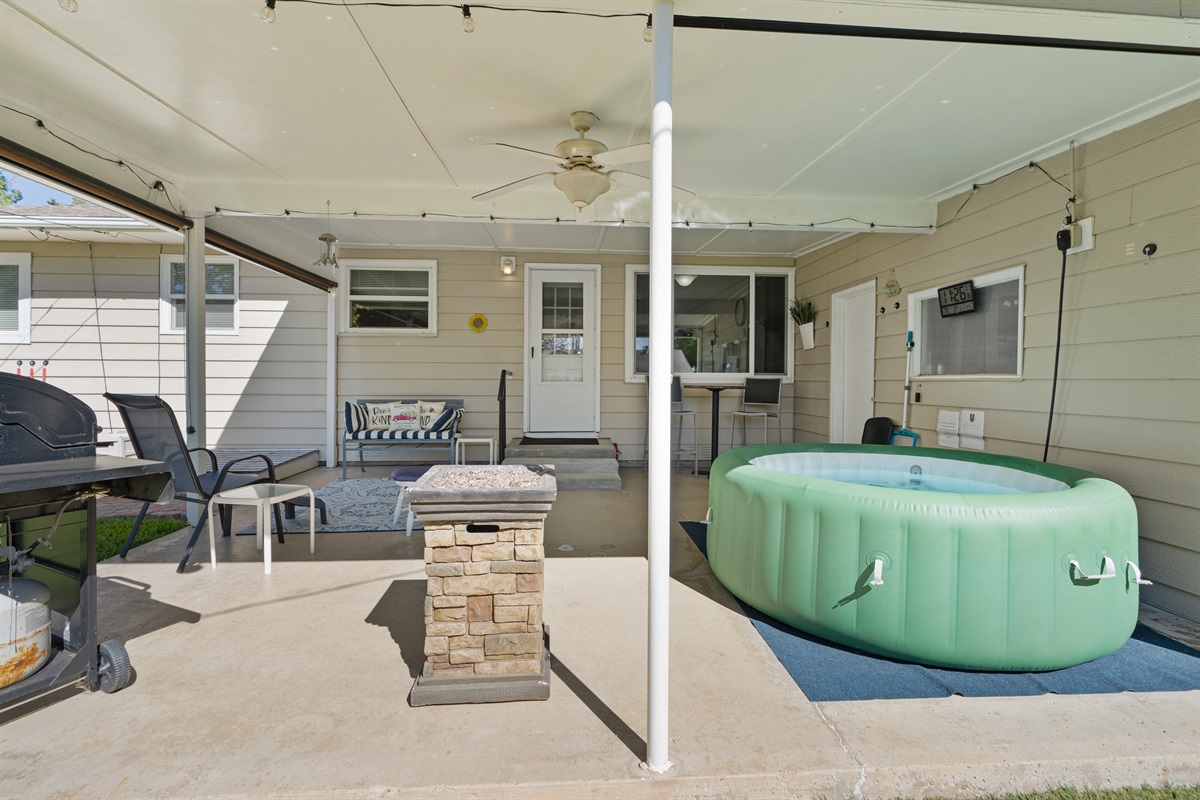 Back patio