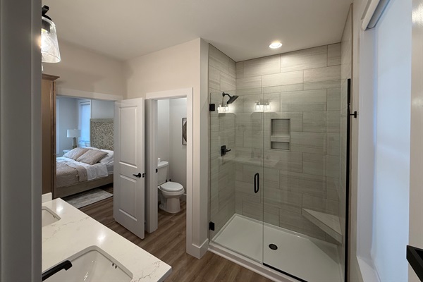 Master bathroom