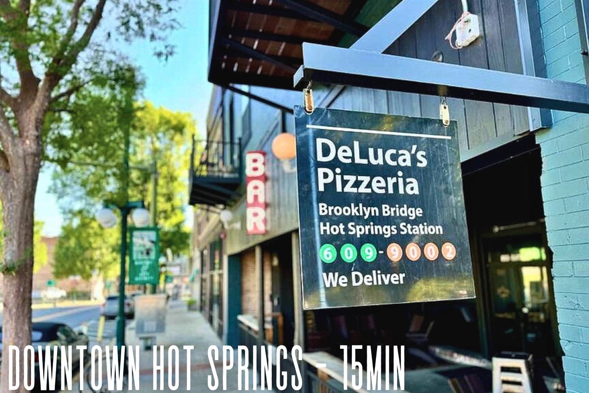 Explore the lively streets of downtown Hot Springs, packed with unique shops, tasty eats, and local flair.