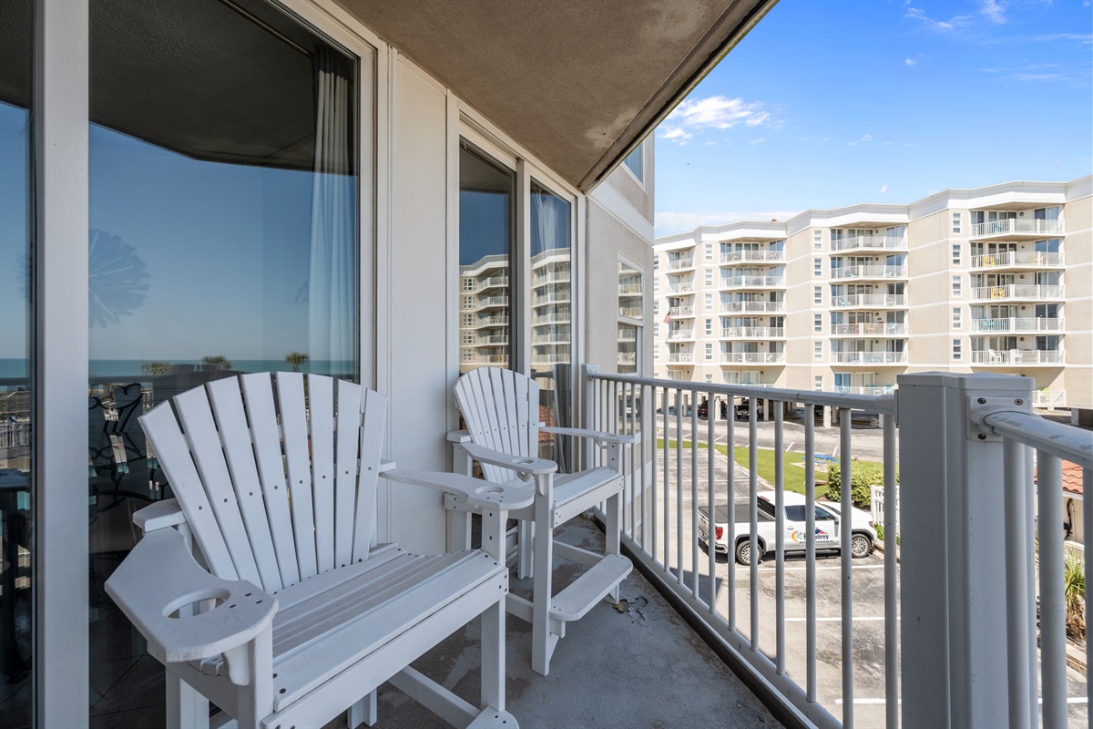 Step outside and enjoy fresh coastal air right from your living space