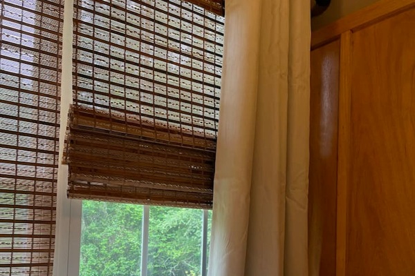 Blackout curtains for sleeping in!