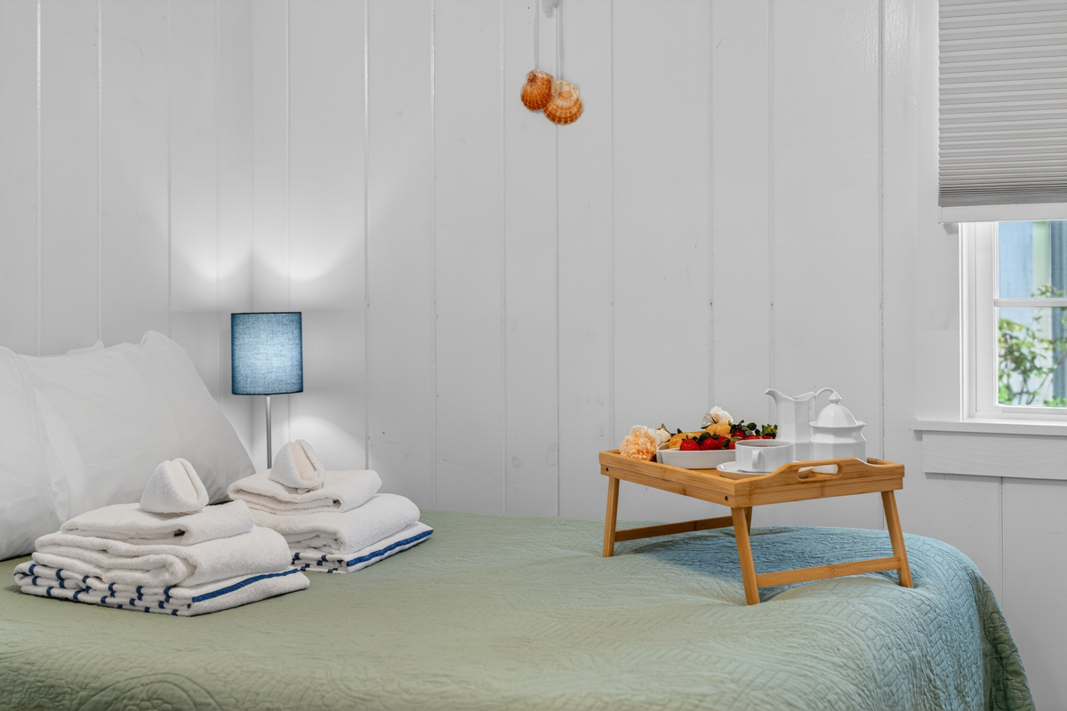 Primary bedroom featuring a full bed.